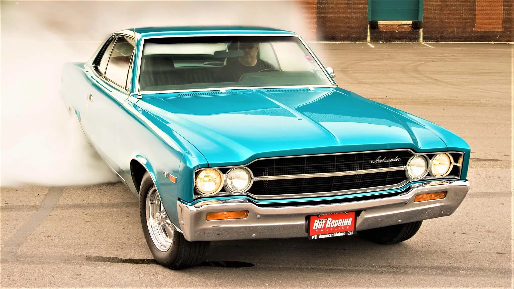 1969 AMC Ambassador burnout
