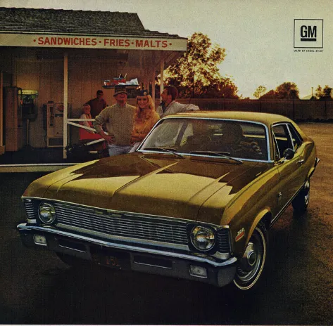 1969 Chevrolet Nova Super Sport showcasing its classic design