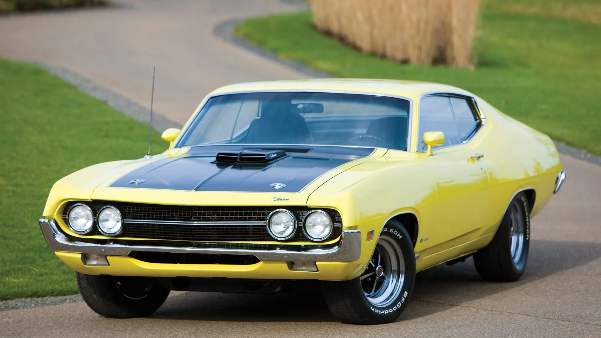 1970 Ford Torino Cobra 429 SCJ, a lesser-known but equally potent Ford muscle car.