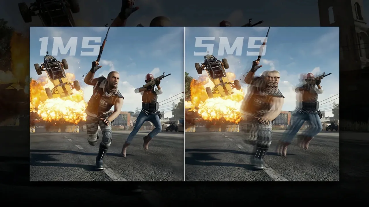 1ms vs 5ms
