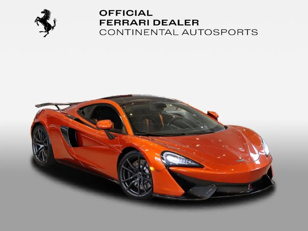 2017 McLaren 570GT in vibrant Volcano Orange