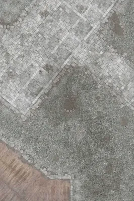 6'x4' G-Mat Medieval Town urban fantasy streets