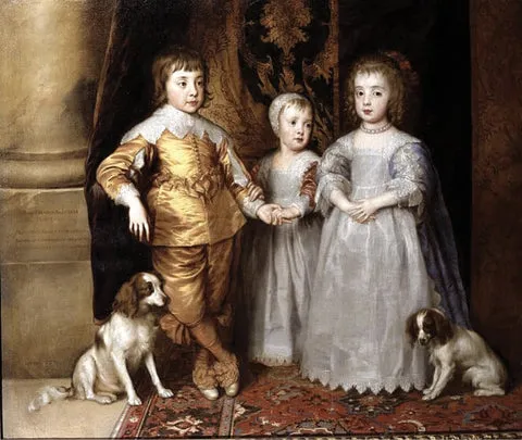 A Cavalier King Charles Spaniel, a breed inextricably linked to 17th-century English royalty and famous for its comforting nature
