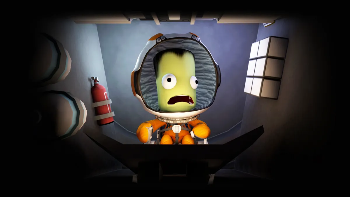 A custom-built rocket launching into space from a launchpad