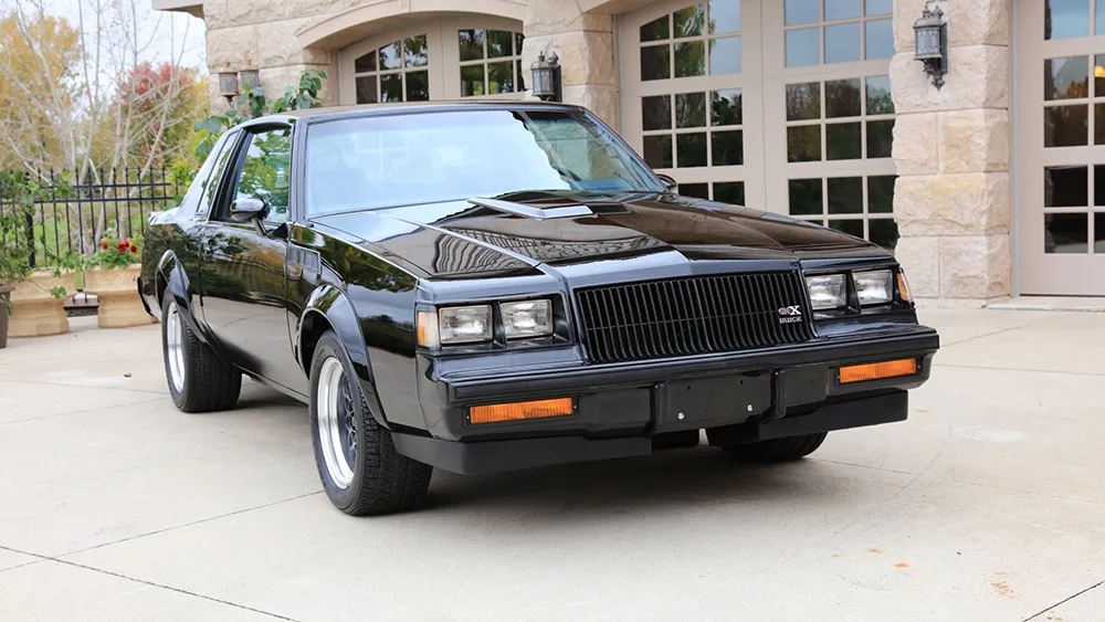 A rare 8-Mile 1987 Buick GNX, a true standout in 1980s American performance.