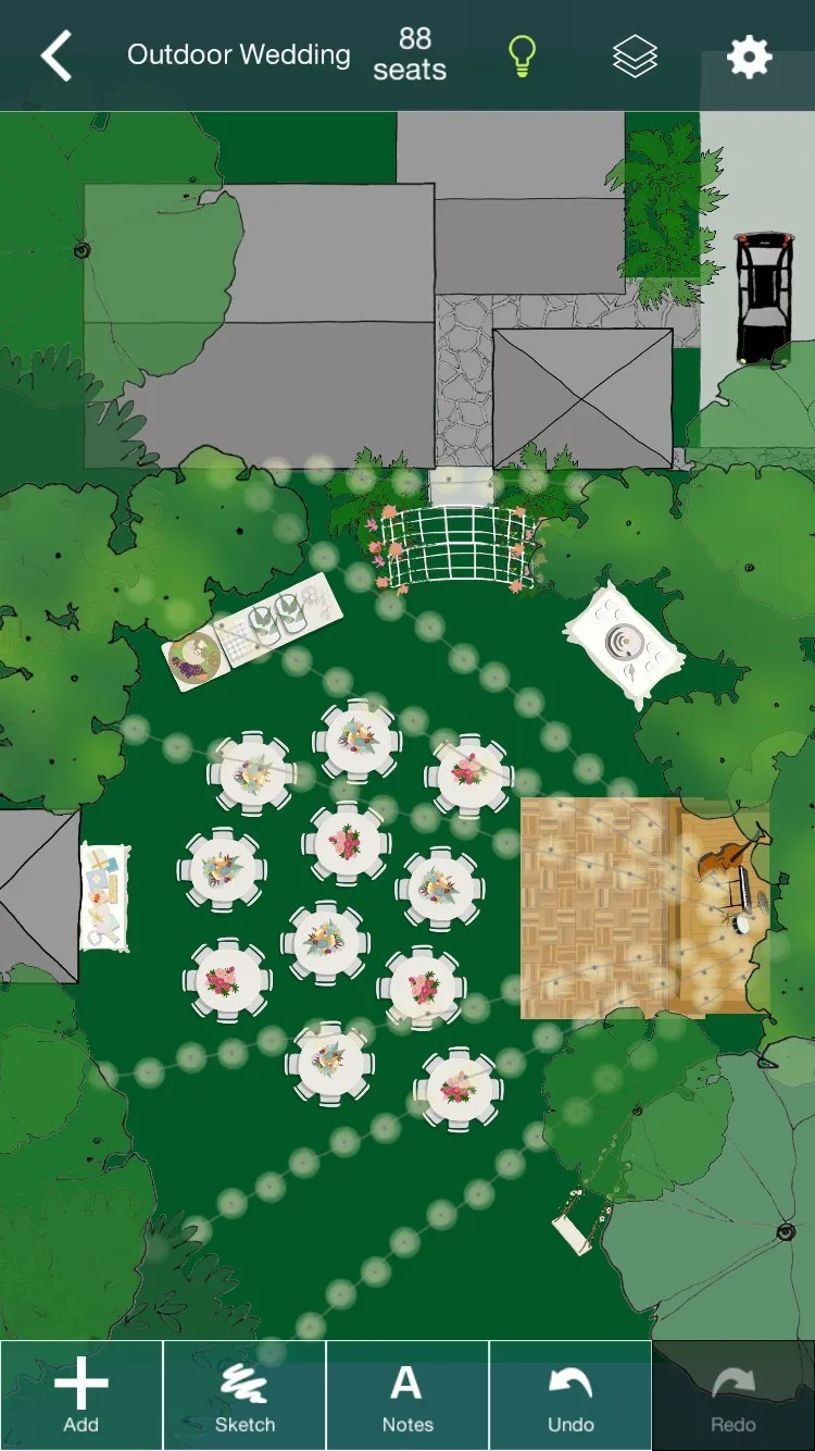 A screenshot of the Home Outside application interface.