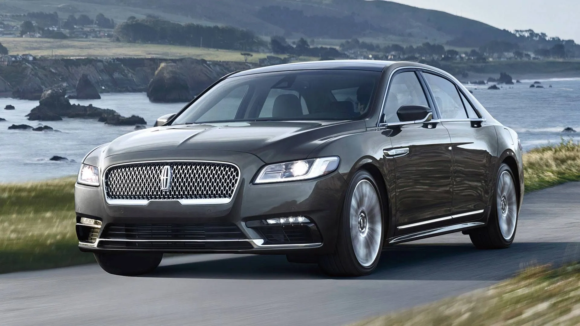 A sleek Lincoln Continental sedan