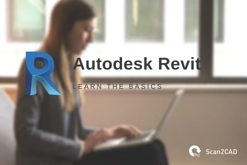 A woman focused on her laptop screen, utilizing Autodesk Revit for architectural design