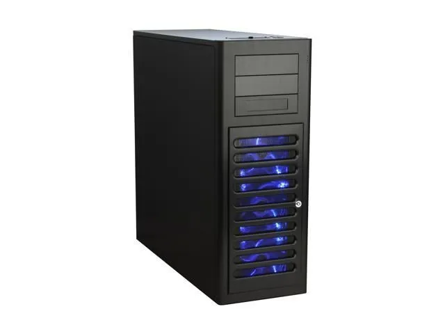 ABS Tigas PC case, an example of a gaming chassis from the 2009 era.