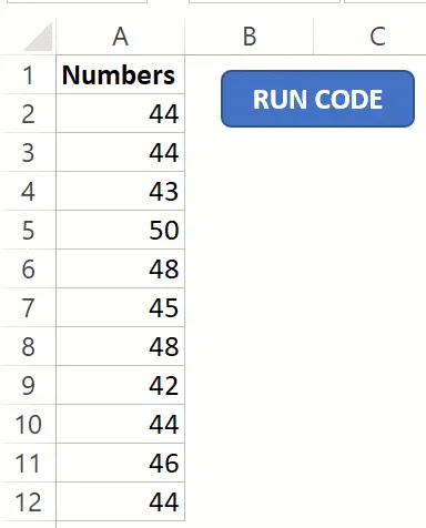 Adding Degree Symbol using VBA