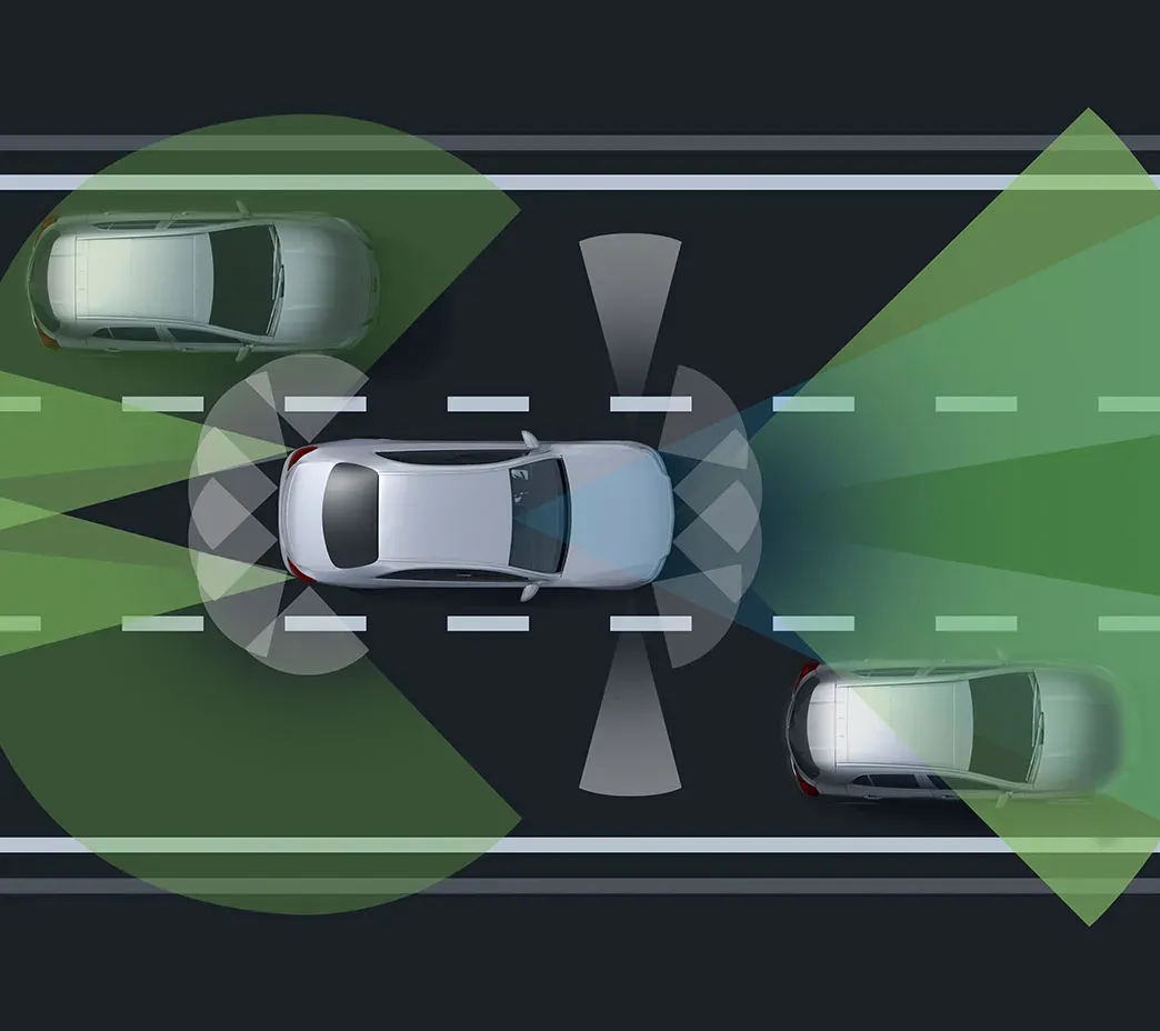 Advanced driver-assist systems in the S-Class, designed to make driving safer and less stressful