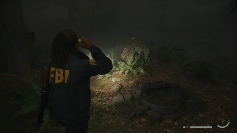 Alan Wake 2 healing up in eerie atmosphere