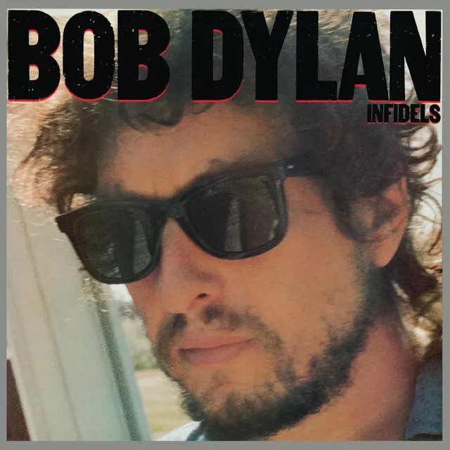 Album cover for 'Infidels,' Bob Dylan's 1983 album.