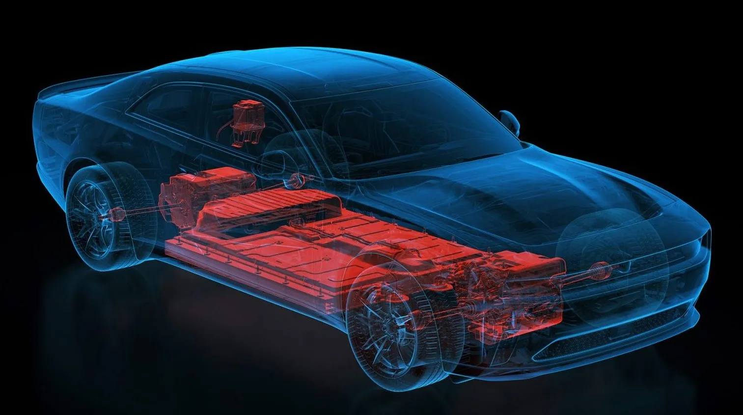 All-electric, all-wheel-drive Dodge Charger Daytona models are driven by a 400V propulsion system.