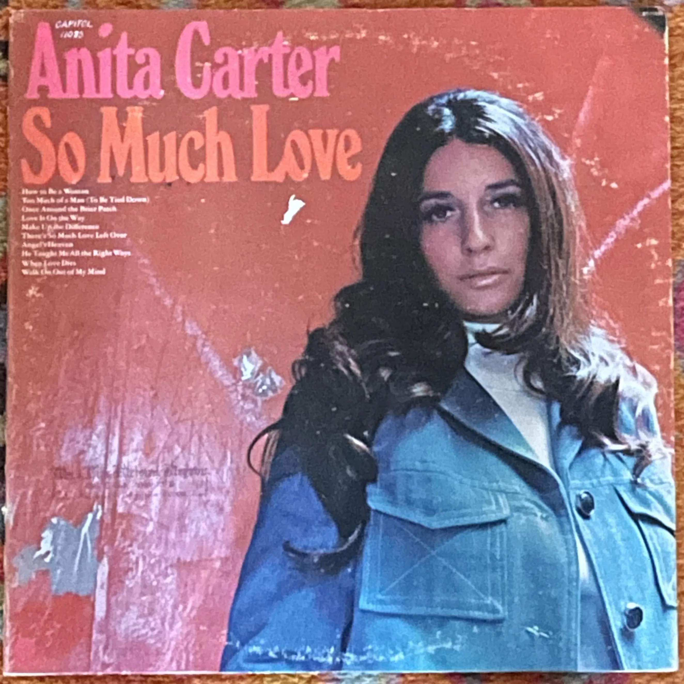 Anita Carter performing live, showcasing her vocal talent
