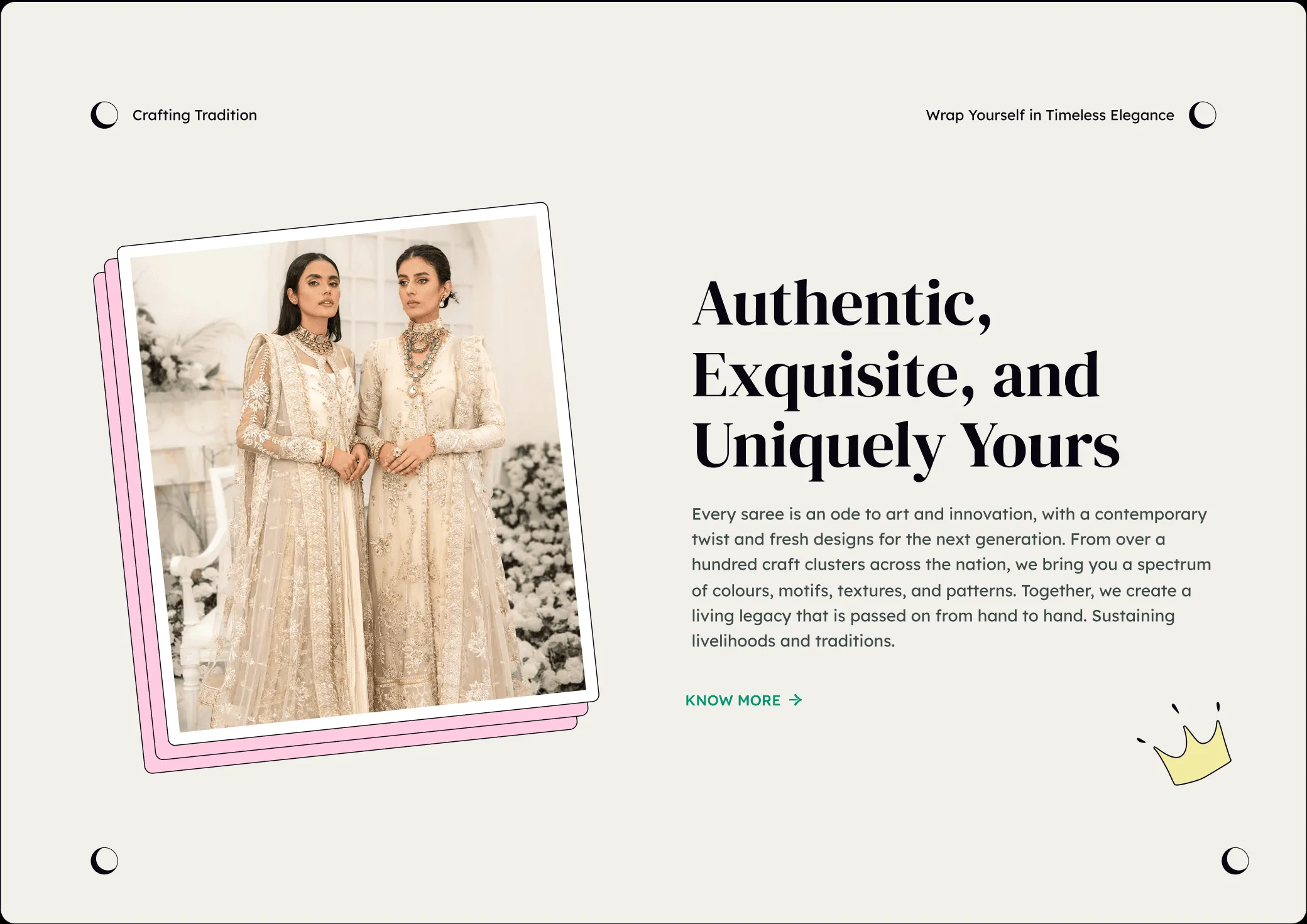 Another view of Kreeva Lifestyle's online store