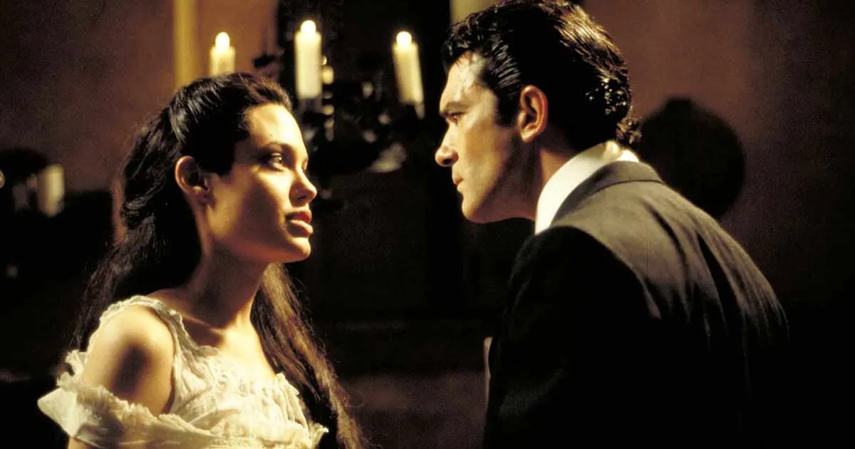 Antonio Banderas on set of Original Sin
