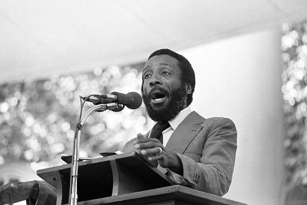 AP photo of Dick Gregory in his youth