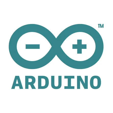 Arduino IDE logo for open-source microcontroller programming