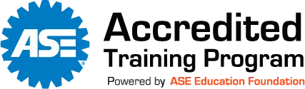ASE Education Foundation logo signifying program accreditation
