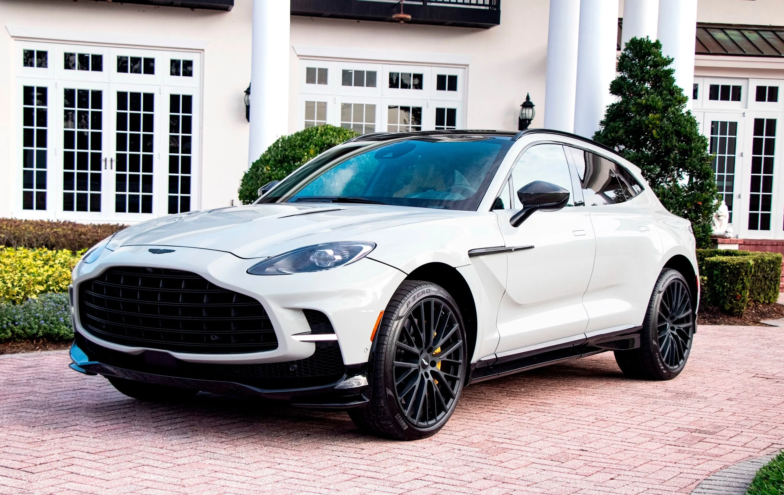Aston Martin DBX707 luxury performance SUV in a dynamic pose