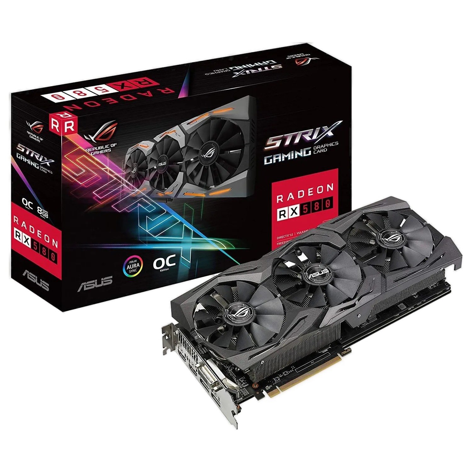 Asus ROG Strix Radeon RX 580 graphics card