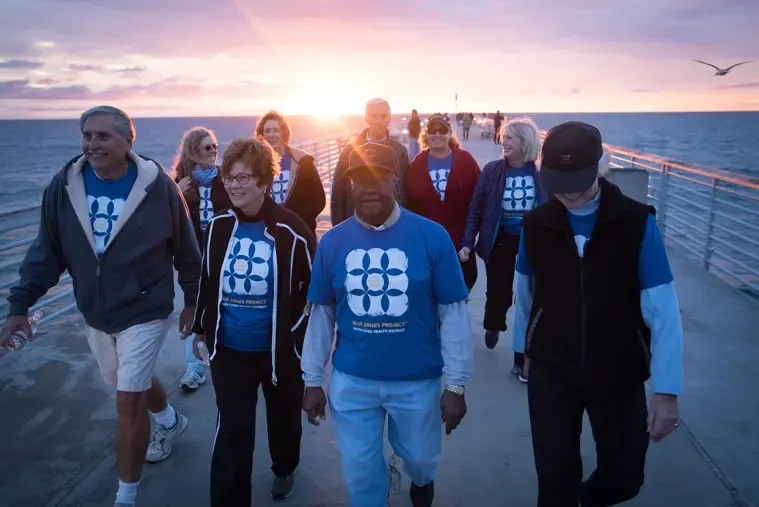 Beach cities walking moai group