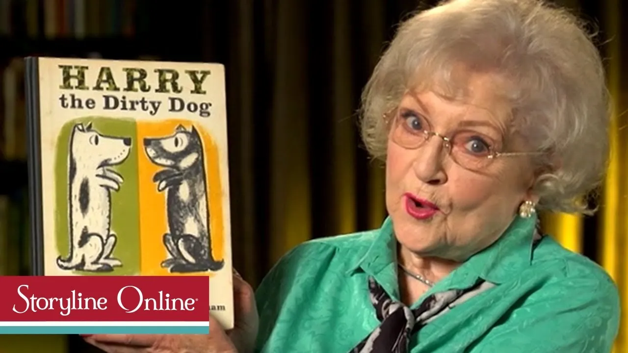 Betty White reading 'Harry the Dirty Dog' on Storyline Online