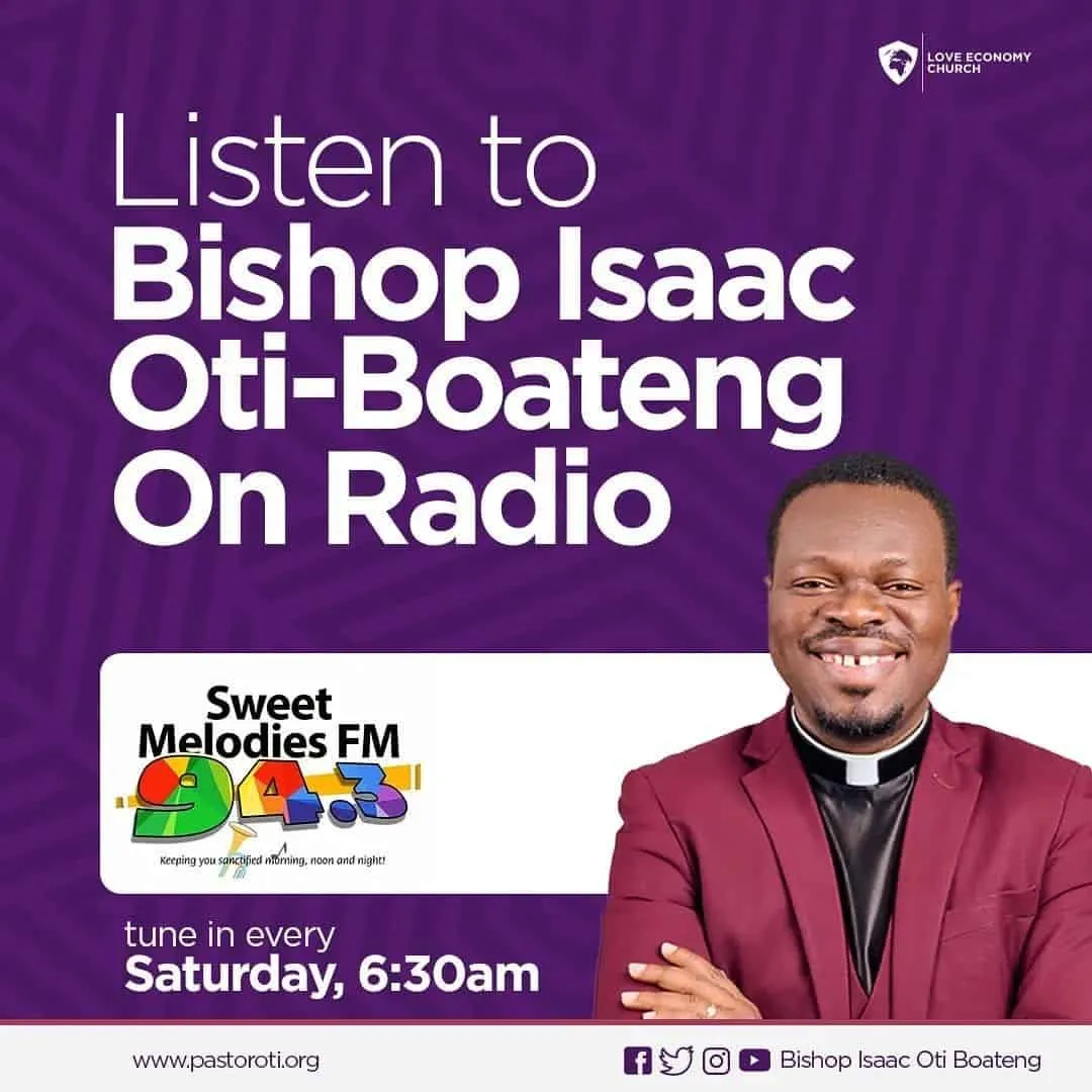 Bishop Isaac Oti-Boateng radio broadcast thumbnail