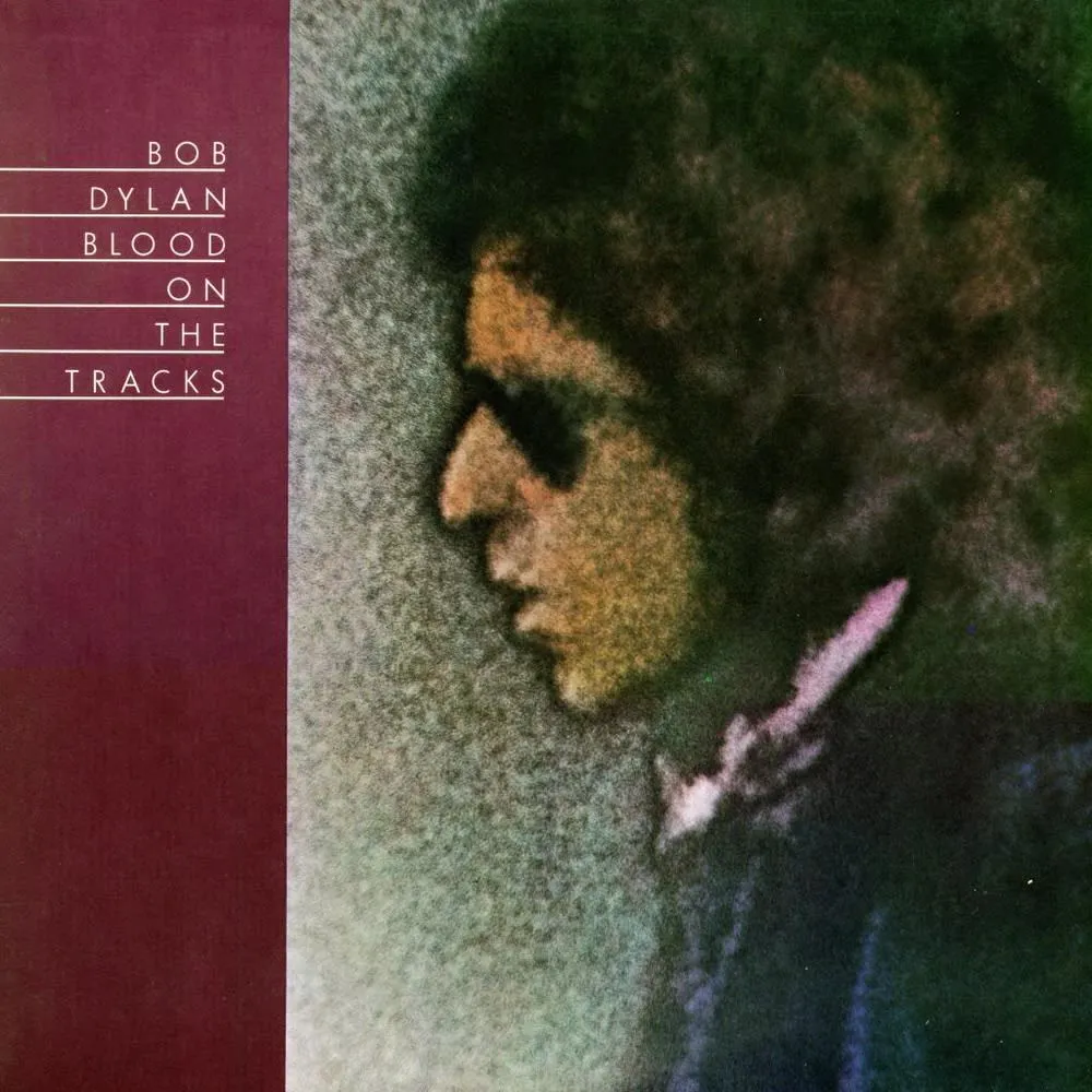 *Blood on the Tracks* album cover
