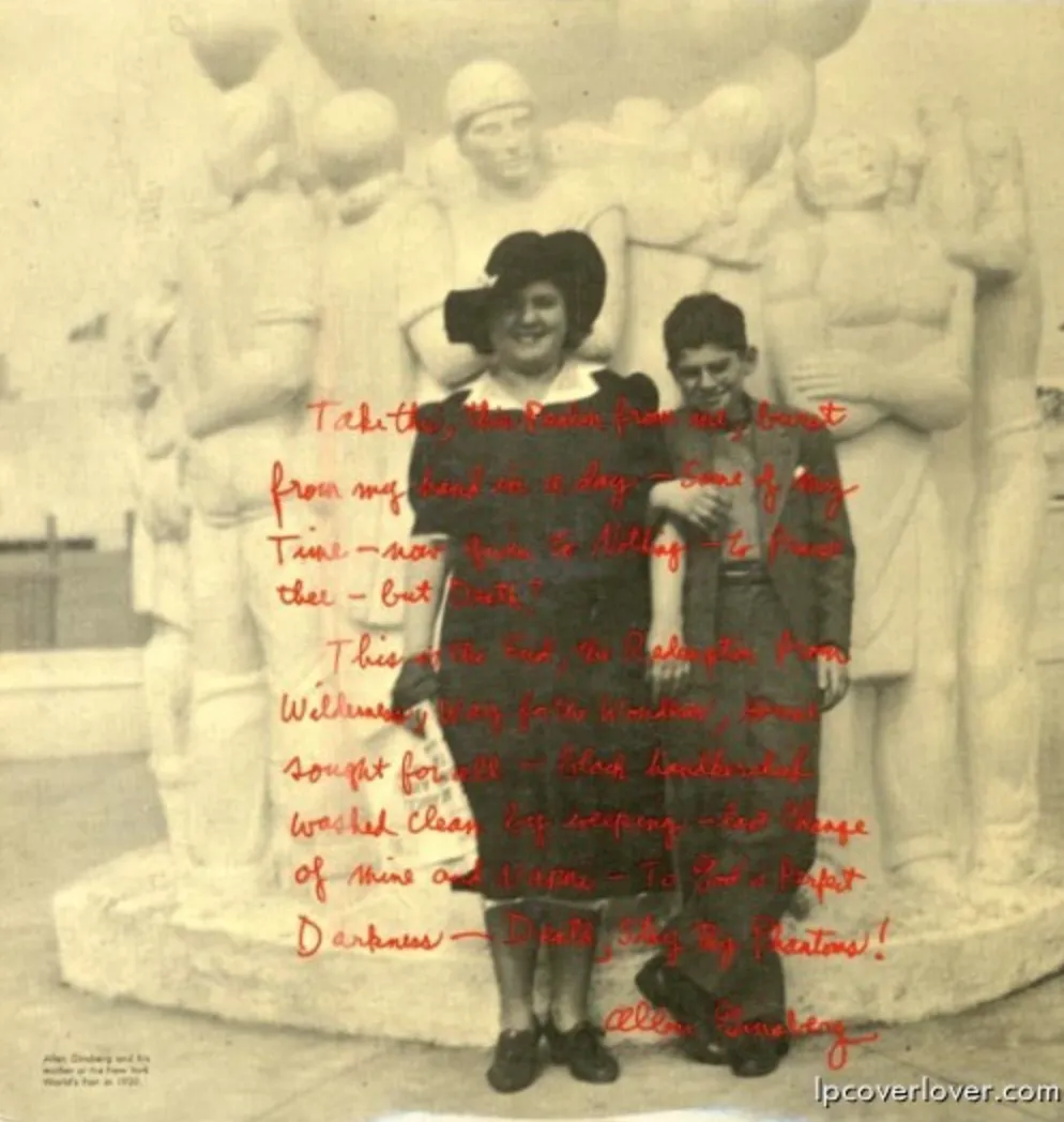 Bob Dylan's letter to Allen Ginsberg