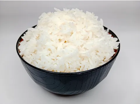 Bowl of white rice