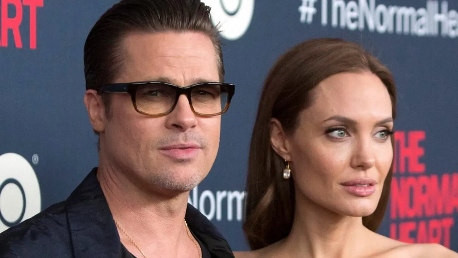 Brad Pitt and Angelina Jolie pictured together