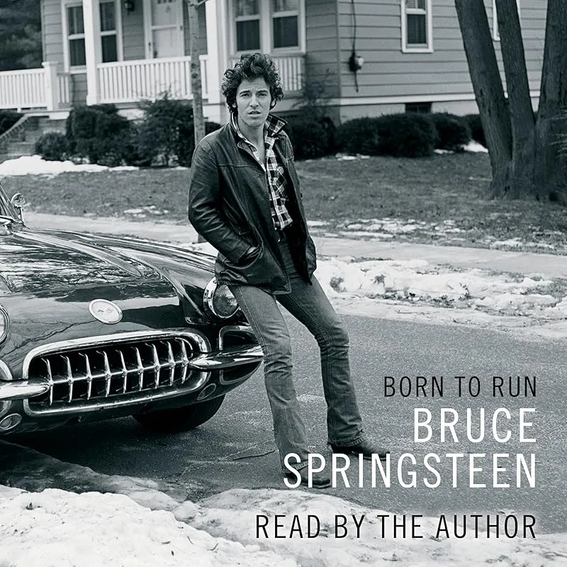 Bruce Springsteen's memoir Born to Run cover