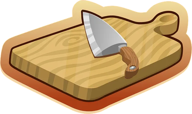 Chopped cooked chicken livers on a cutting board for dog treats
