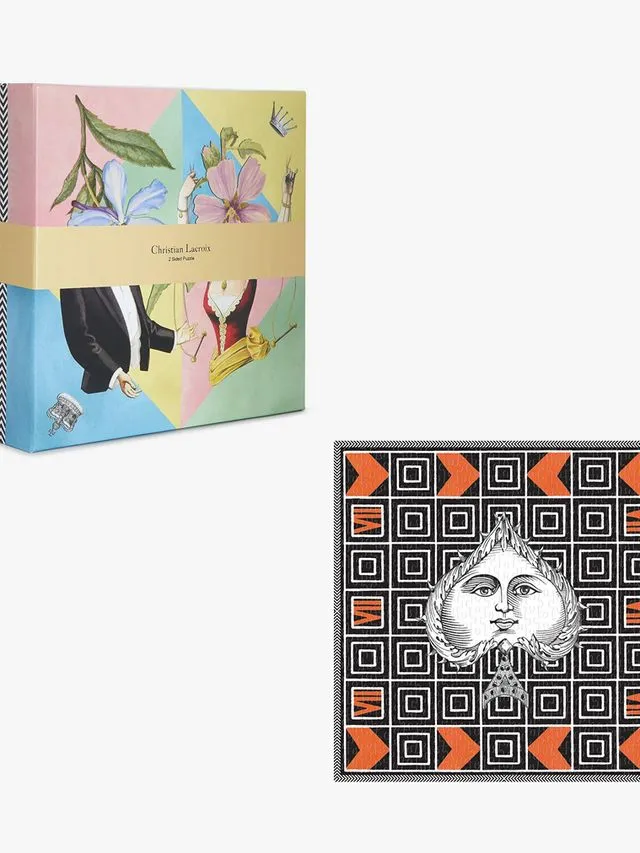 Christian Lacroix Let's Play double-sided puzzle