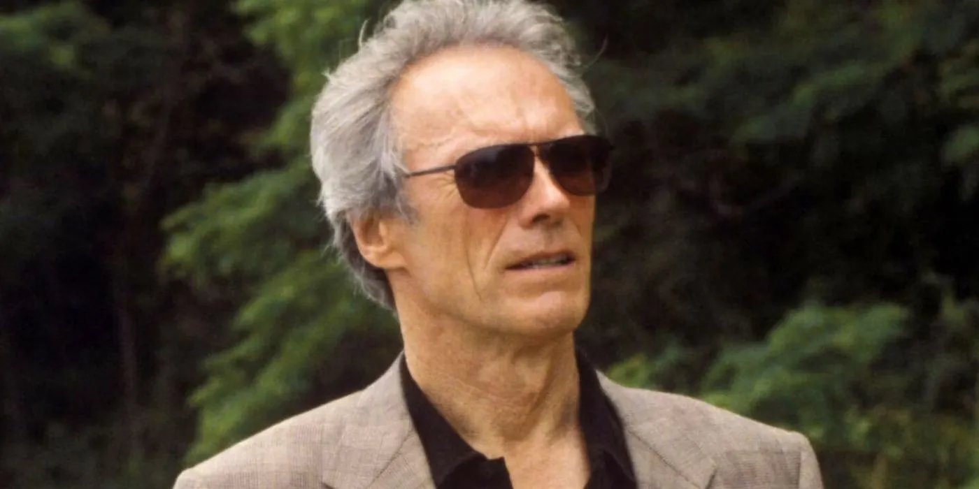 Clint Eastwood directing on set