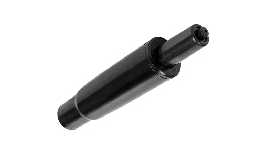 Close-up of the hydraulic piston of the TTRacing Surge X Air Threads Fabric Gaming Chair - Zoro Edition