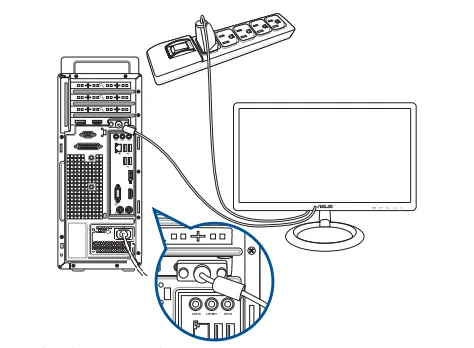 Connection diagram for monitor signal cable