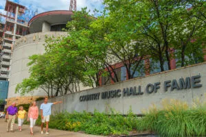 Country Music Hall of Fame building in Nashville