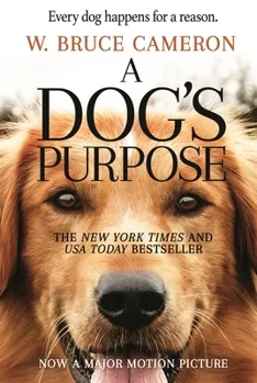 Cover of the A Dog's Purpose book series featuring a golden retriever puppy looking thoughtfully