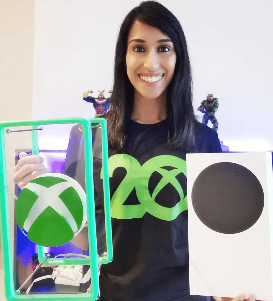 Custom Neon® Xbox console promotional product @weareopragency @missdeusgeek