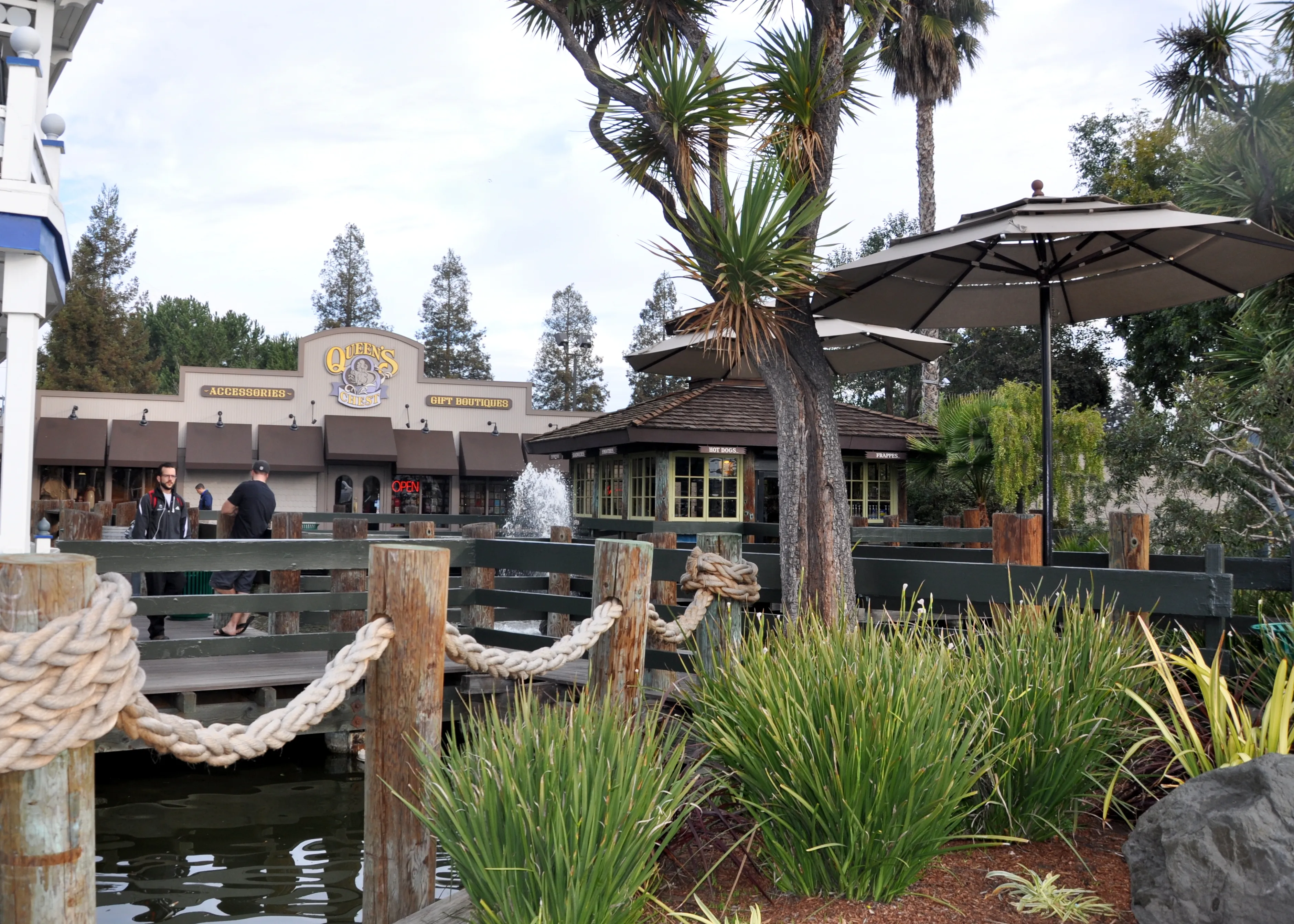 Delta Queen landscaping view