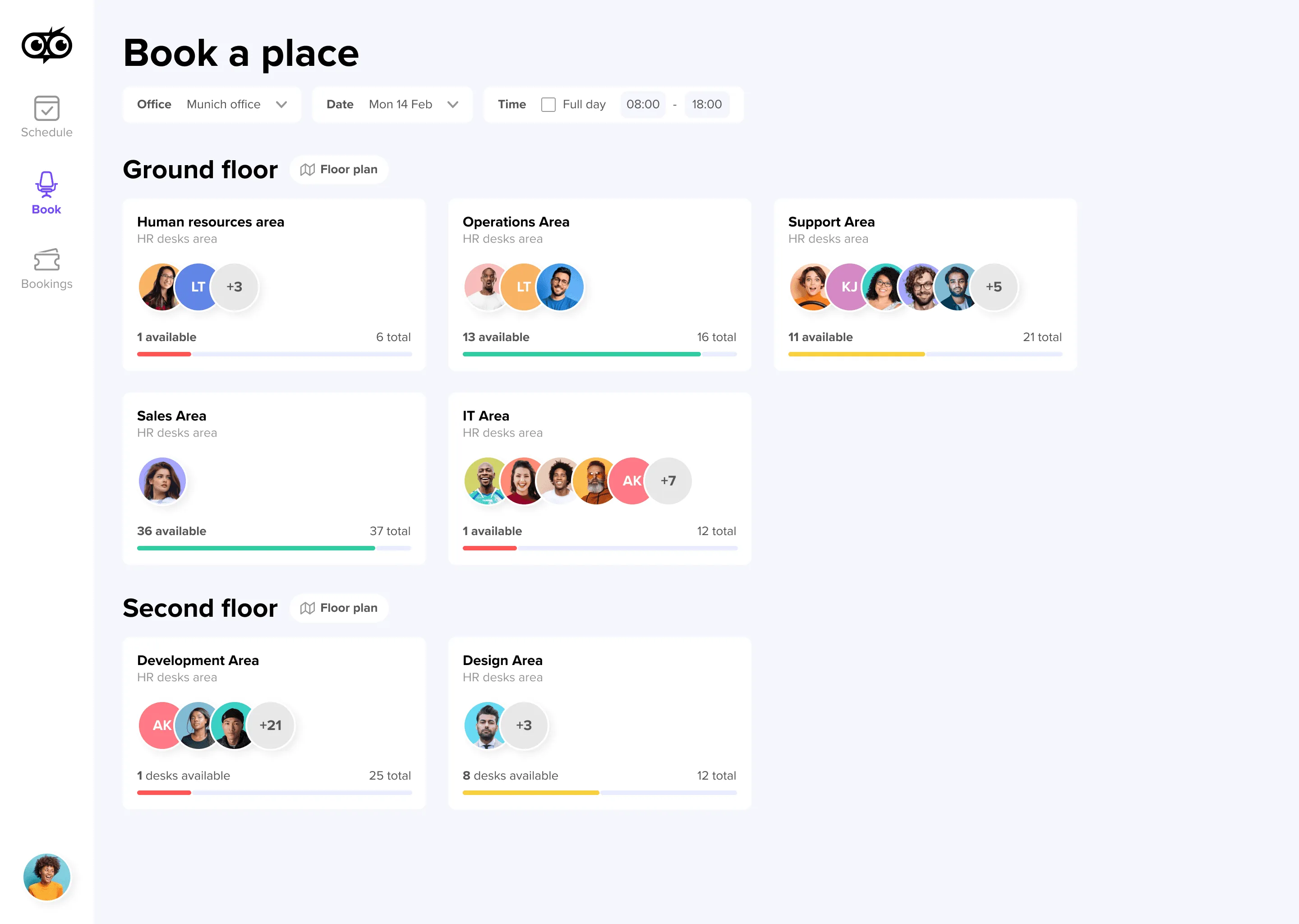 Deskbird Screenshot