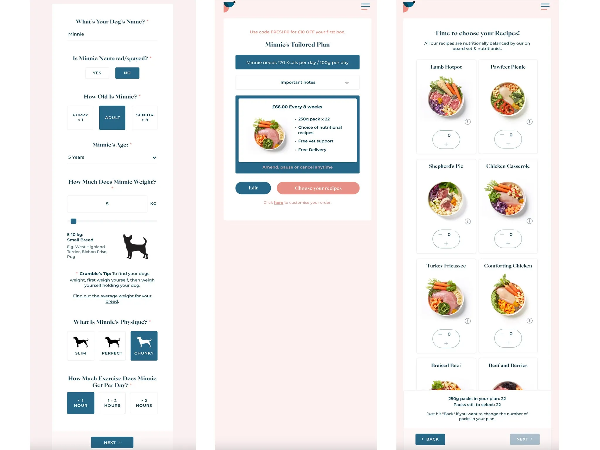 Different Dog Raw Food