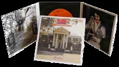 Display image for the Elvis Recorded Live On Stage In Memphis FTD CD, featuring classic album art