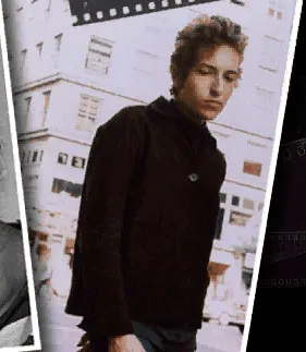 Dylan standing, looking right