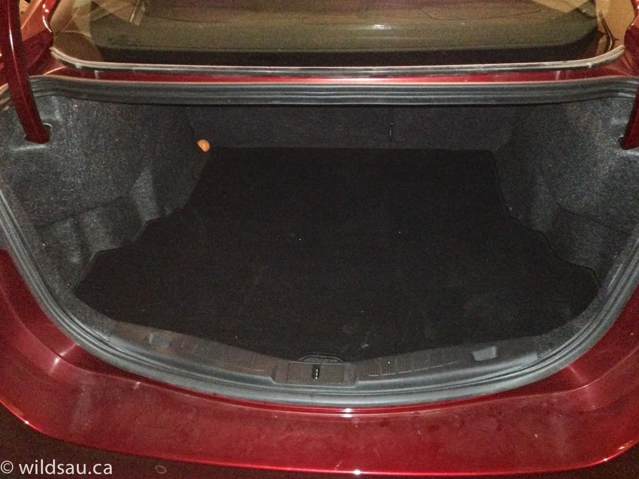 EcoBoost trunk showcasing its substantial storage capacity