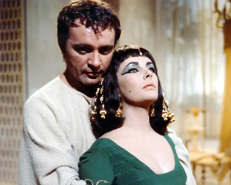 Elizabeth Taylor's iconic portrayal of Cleopatra in the 1963 film, a role that set a high standard for future interpretations.