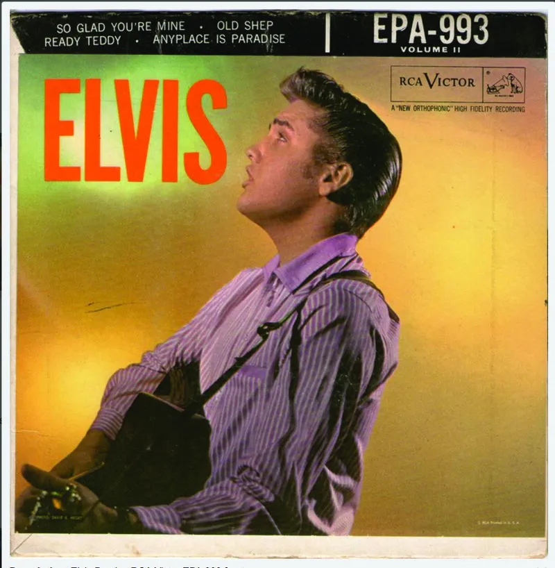 Elvis and band during Hollywood recording sessions